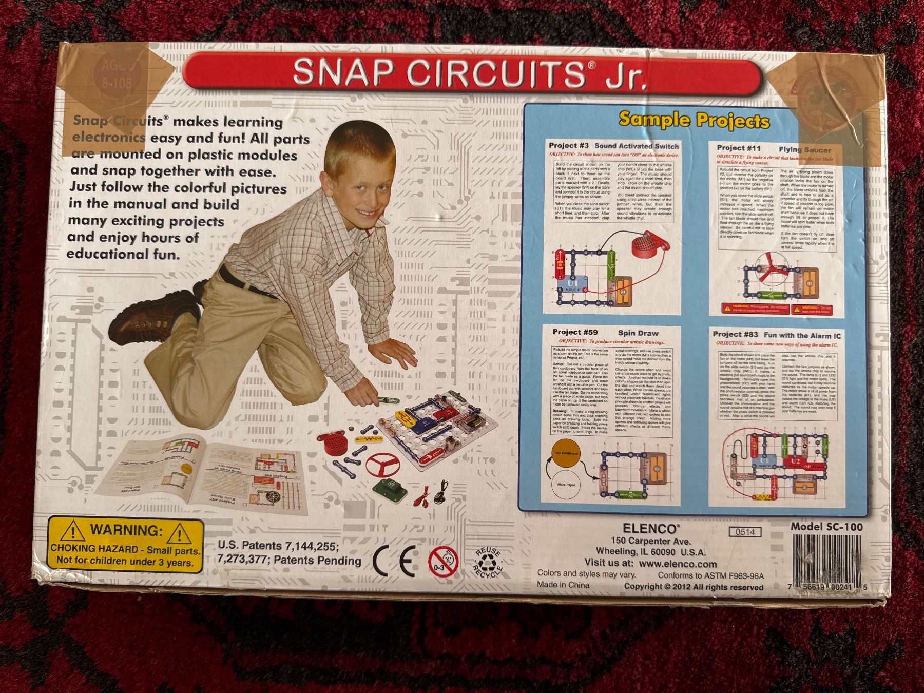 Giocattoli: Elenco, Electronic Snap Circuits, SC-100 – Usato da Herrliberg venduto da sale4you01 1
