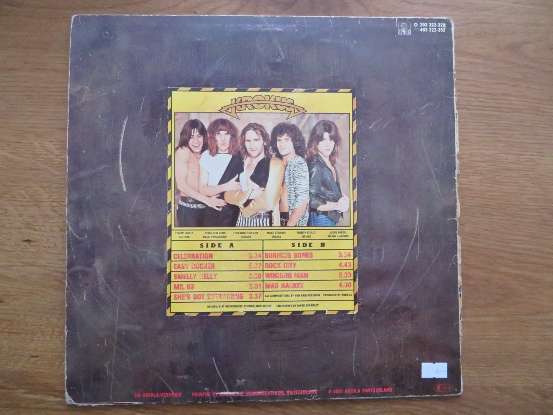 Schallplatten: KROKUS HARDWARE – Gebraucht aus Zürich von max_cp5f 1