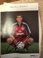 Autogramm Markus Babbel FC Bayern München mit Unterschrift