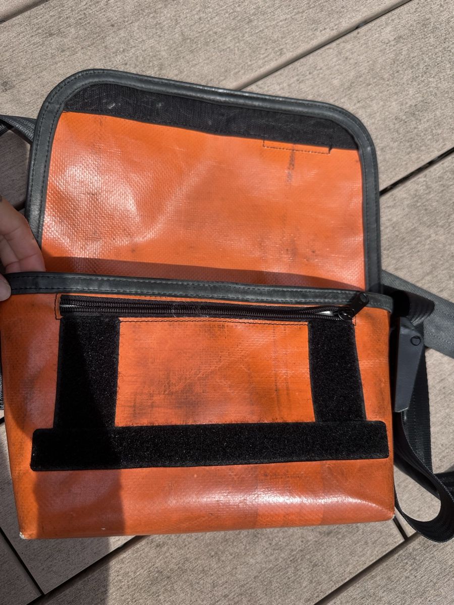 Freitag Borse: Orange Freitag Bag – Usato da Bellinzona venduto da Samirablank 1