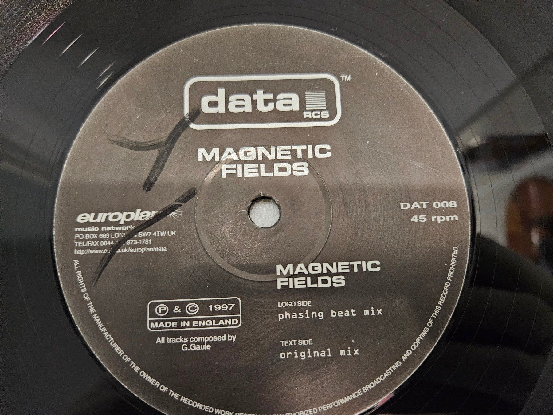 Schallplatten: Magnetic Fields – Magnetic Fields (Maxi, Trance) – Gebraucht aus Uster von Vinyl-Leidenschaft 6
