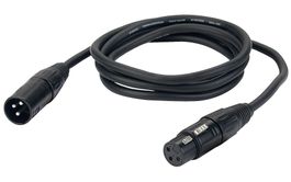 FL01 - bal. XLR/M 3 p.-XLR/F 3 p. 1,5 m
