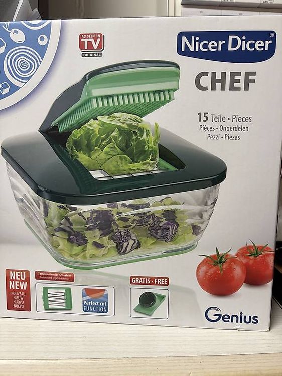 Genius Nicer Dicer Exclusive | Set 15-tlg. - Gemüseschneider