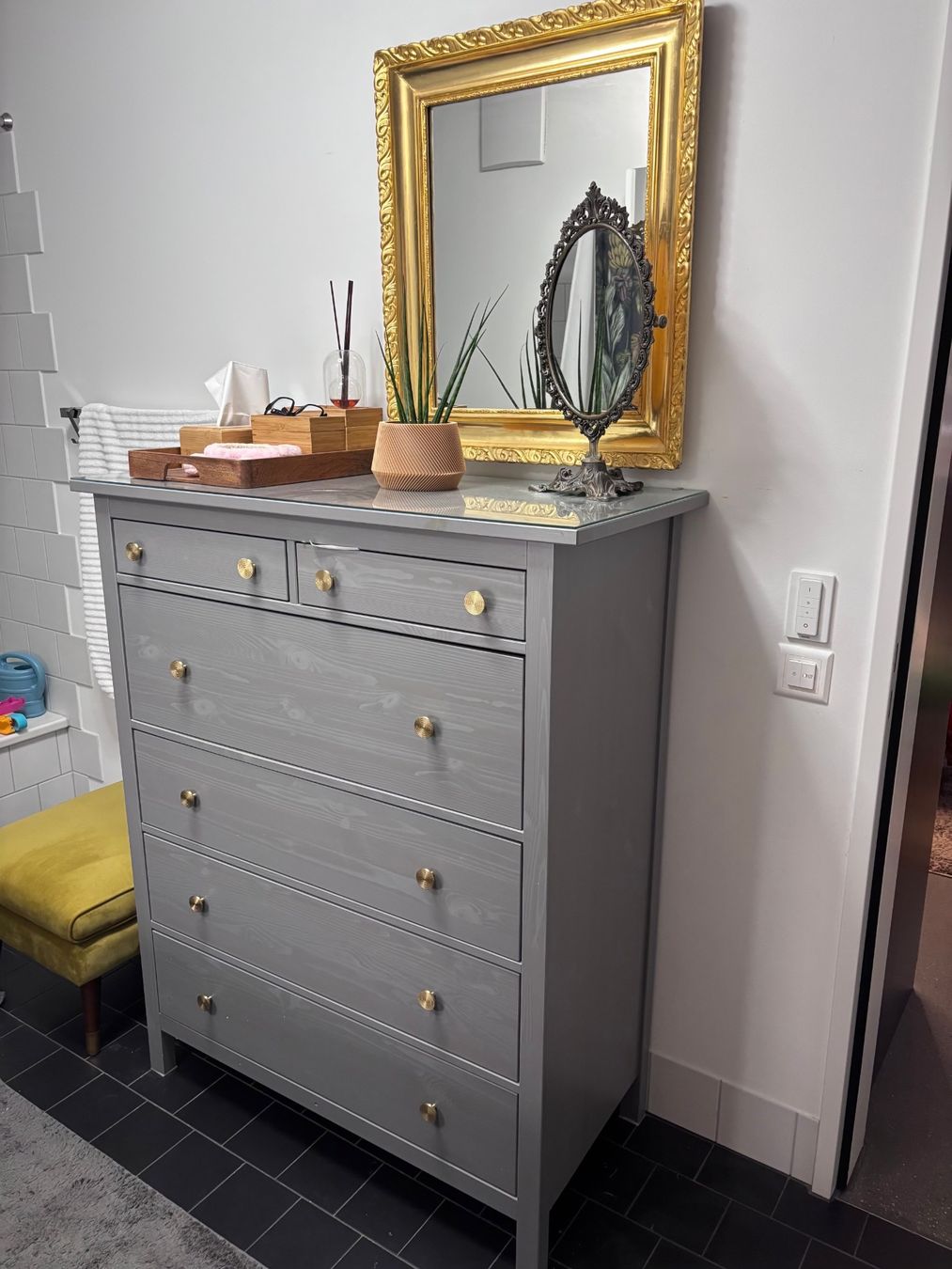 Ikea Kommoden: IKEA HEMNES Kommode - Grau – Gebraucht aus Uetikon am See von gko_lpw8