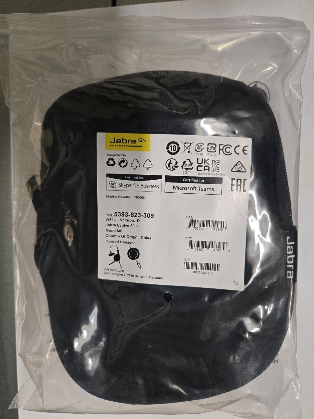 Jabra Casques audio: Jabra Evolve 30 II Mono – Neuf avec emballage d'origine à Glattbrugg par mam_pf6r 1