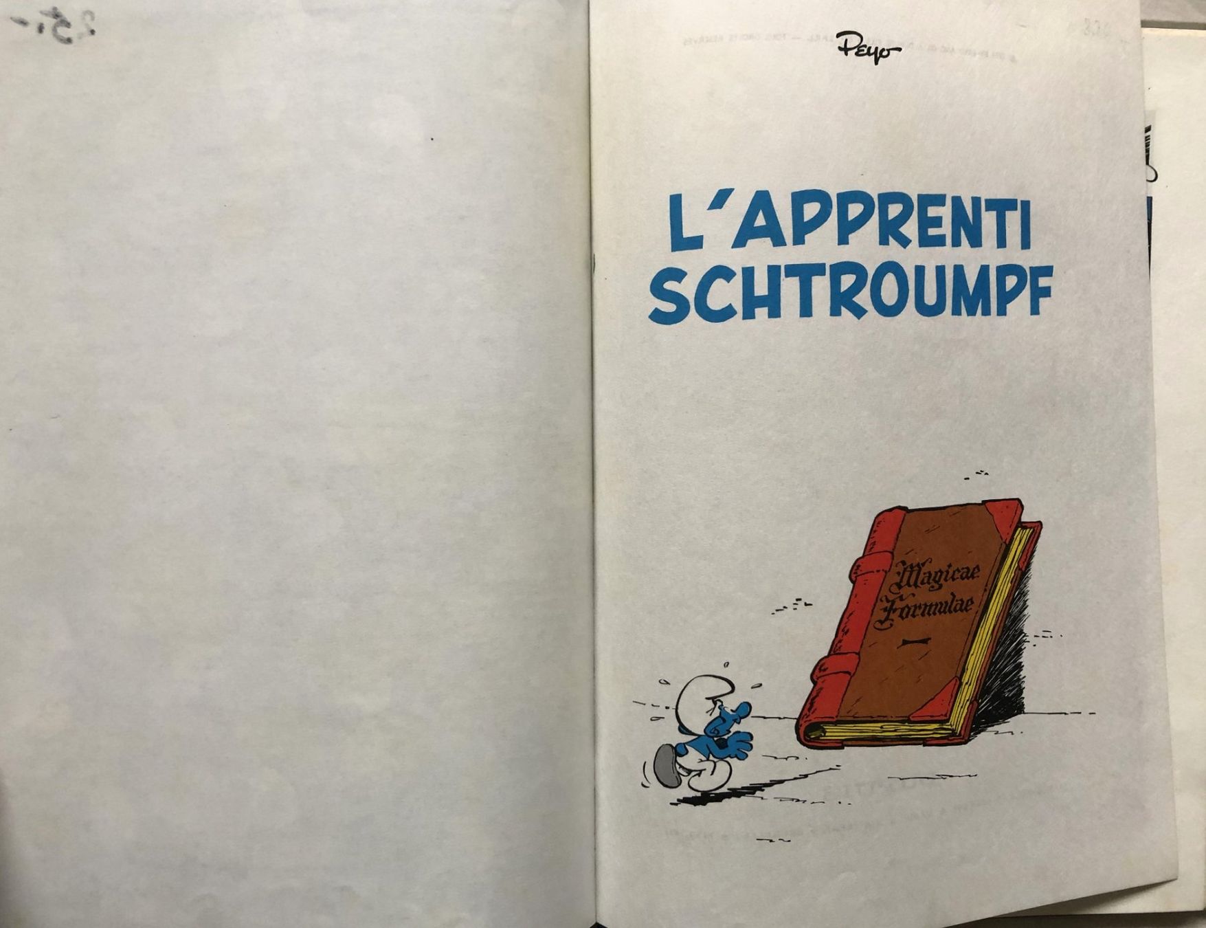 Comics: LES SCHTROUMPFS -7 - L' apprenti Schtroumpf - EO – Gebraucht aus Schaffhausen von durruti 3