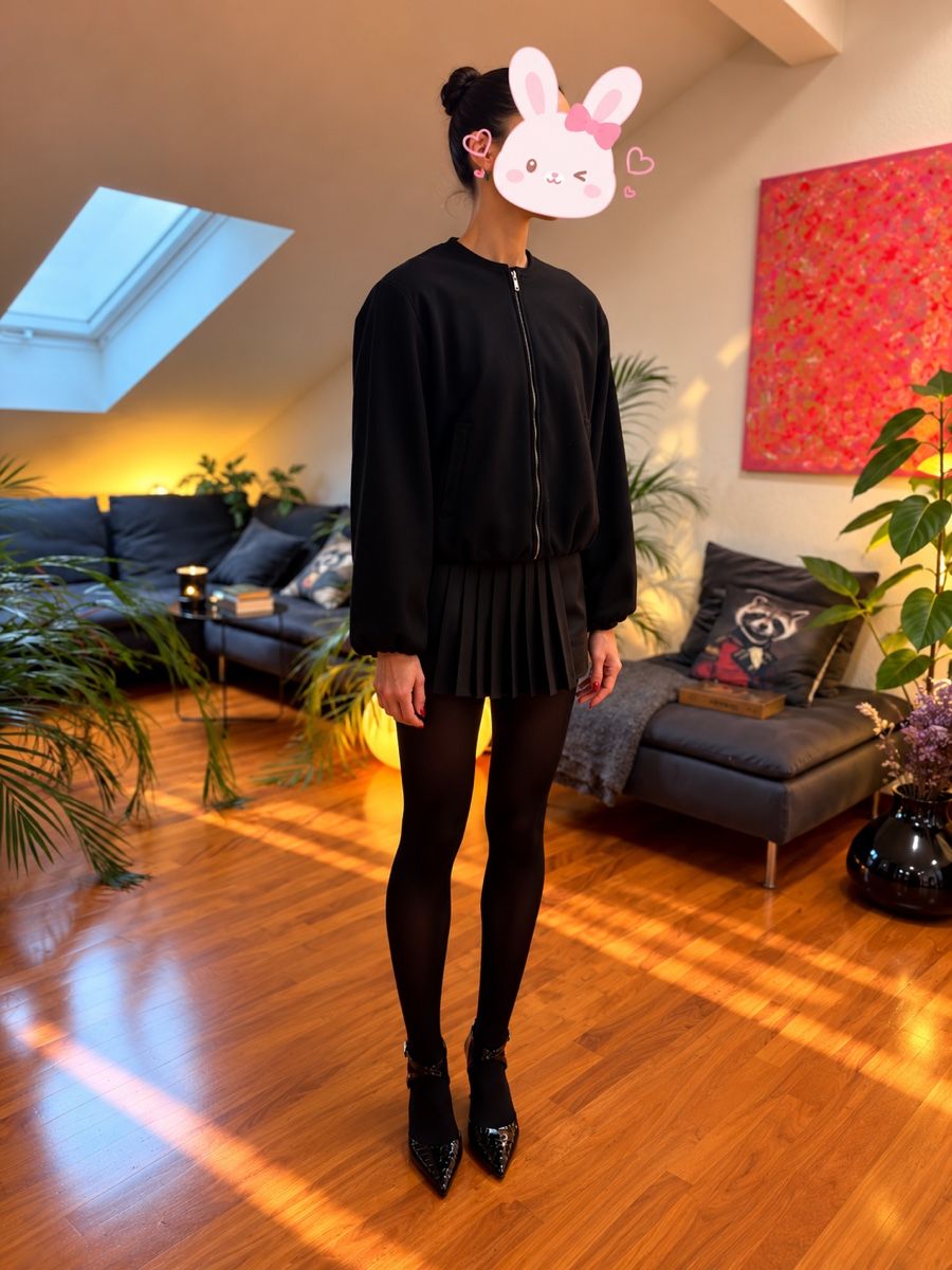 Giacche: Black Bomber Jacket Size - S – Usato da Basel venduto da ais_hf25