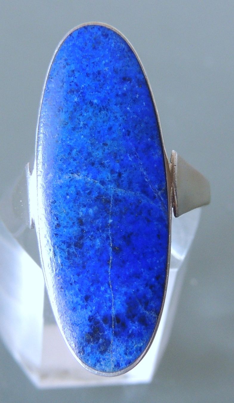 Anelli: Lapislazuli Silber 925 Fingerring Gr. 54 – Usato da Waldenburg venduto da schaller707