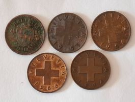 1 Rappen (1919 - 1994)