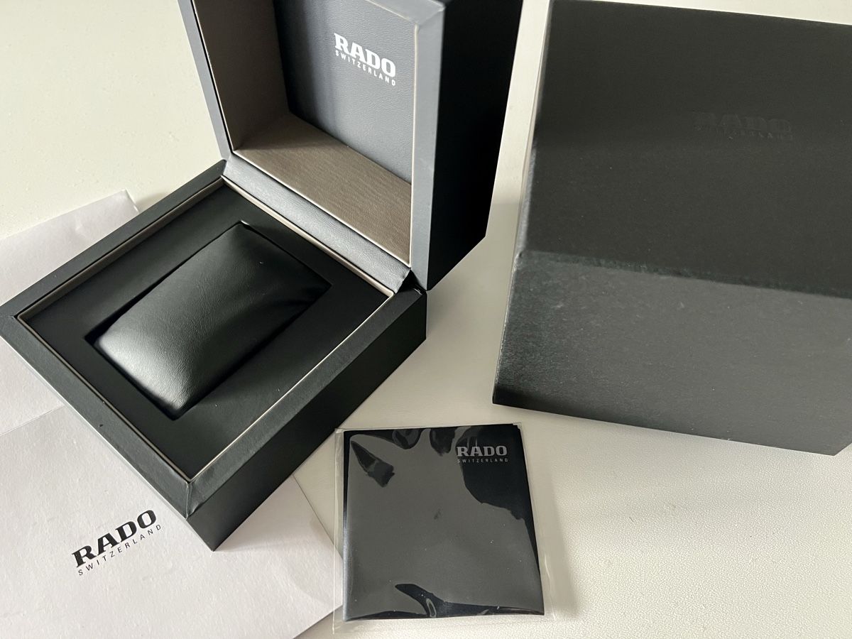 Rado Uhren: RADO current standard black watch box, 2020’s – Neu und originalverpackt aus Mont-sur-Lausanne von vmi_ym5l 5