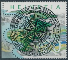 2024 - Tag der Briefmarke - Blockausschnitt - Ersttag Voll
