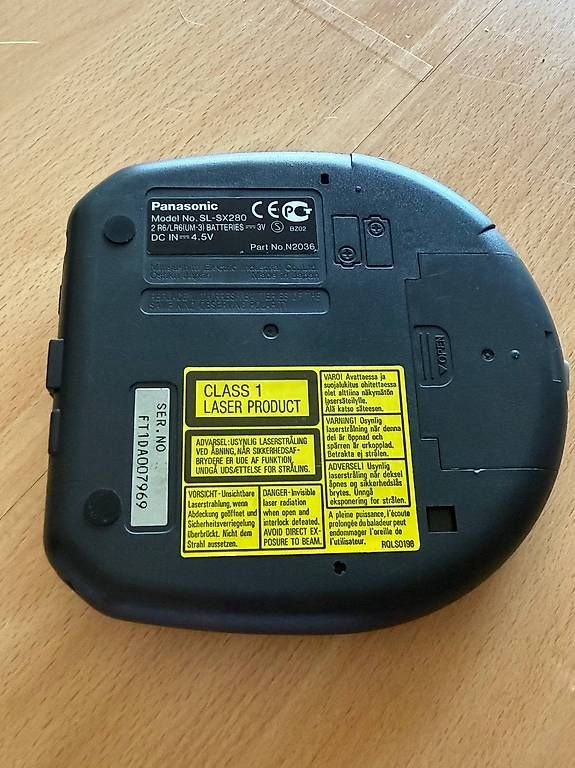 Tragbarer Mediaplayer: Lecteur CD Portable Panasonic SL-SX280 – Gebraucht aus Ulmiz von CrisCom 2