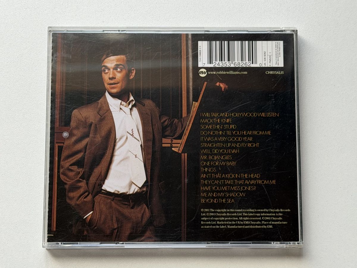 CD: Robbie Williams CD: Swing When You're Winning – Usato da Bad Zurzach venduto da Cookie_0619 1