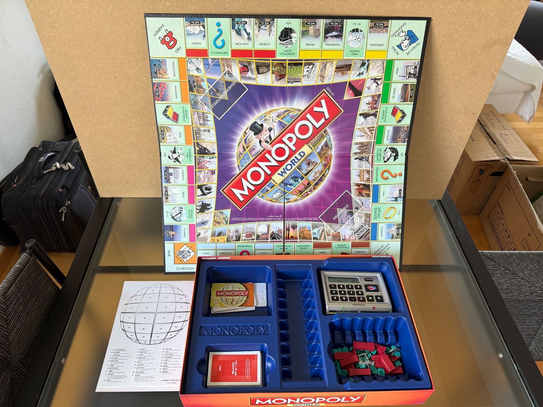Giochi: Monopoly World Hasbro mit elektronischem Banking – Usato da Meilen venduto da MockUrs 1