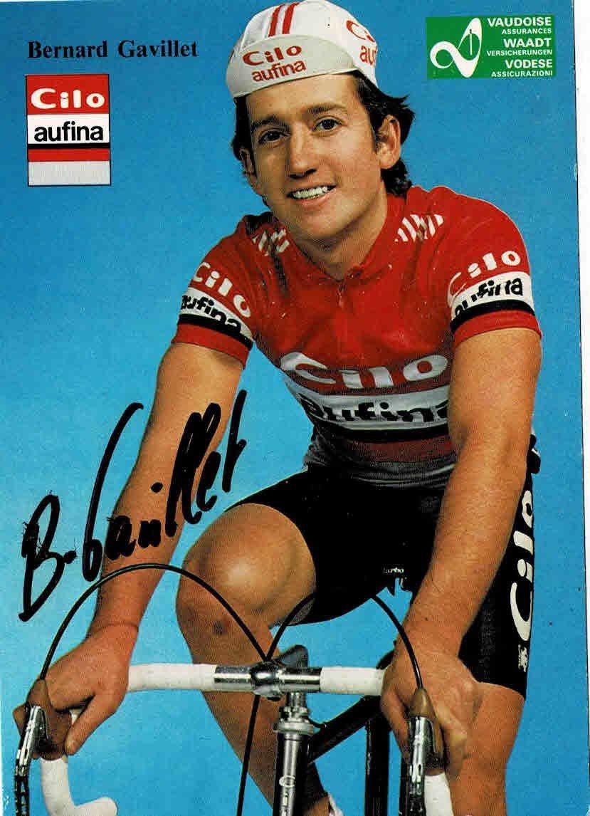 Autografi: Bernhard  Gavillet Velo profi – Usato da Sulz AG venduto da Oberdanne8