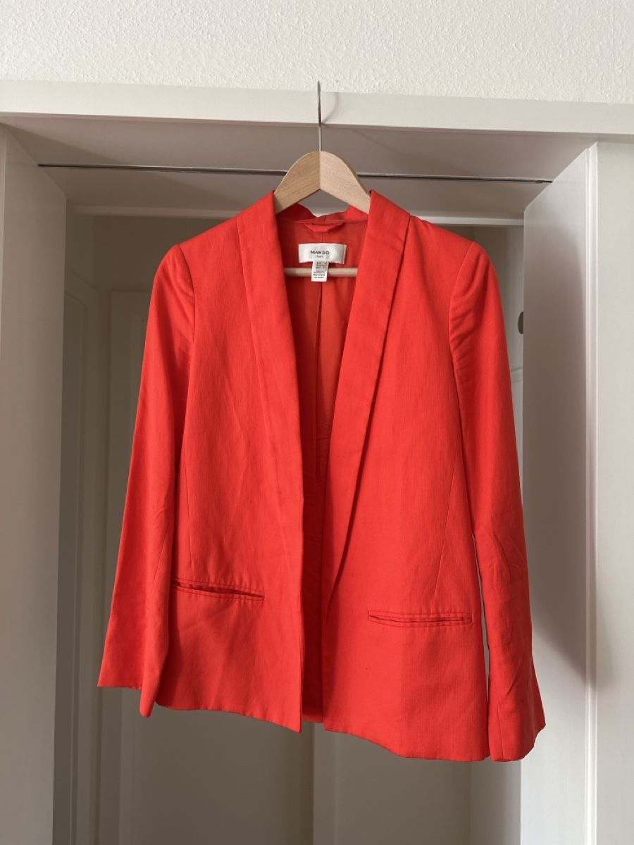 Mango Giacche: Mango deep orange Blazer - size s – Usato da Zürich venduto da Sporty77