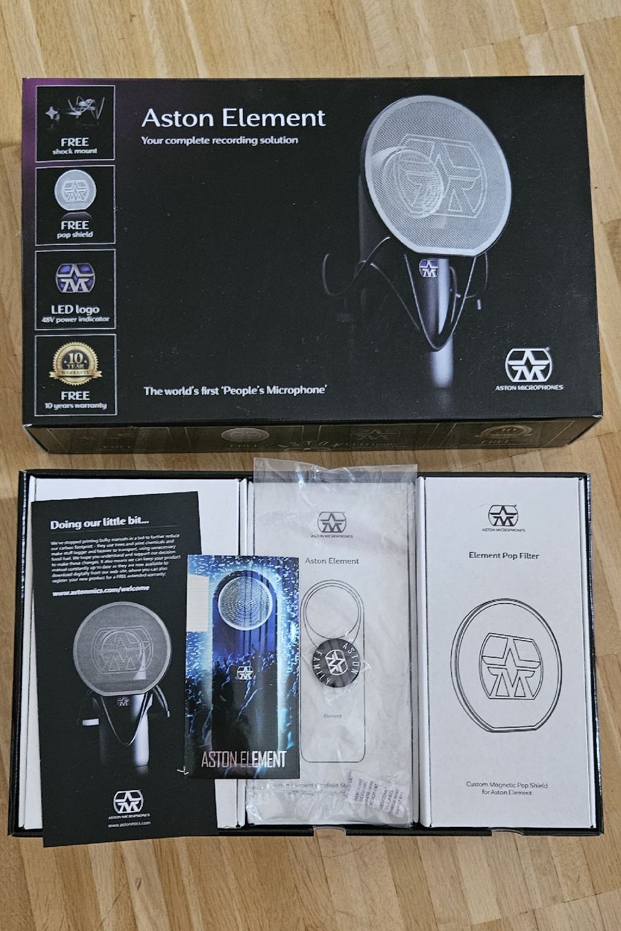 Microfoni: Aston Element Mikrofon-Bundle !NEU! – Nuovo e nell'imballaggio originale da herisau venduto da Florusa 1