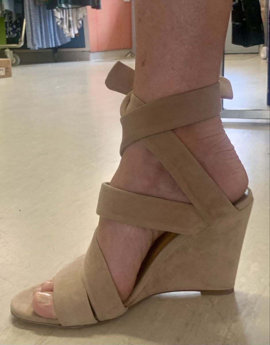 Ba&Sh Scarpe da donna: Ba&sh Wildleder Absatz Sandale hellrosa 39 – Usato da Unterseen venduto da jpowers1971 5