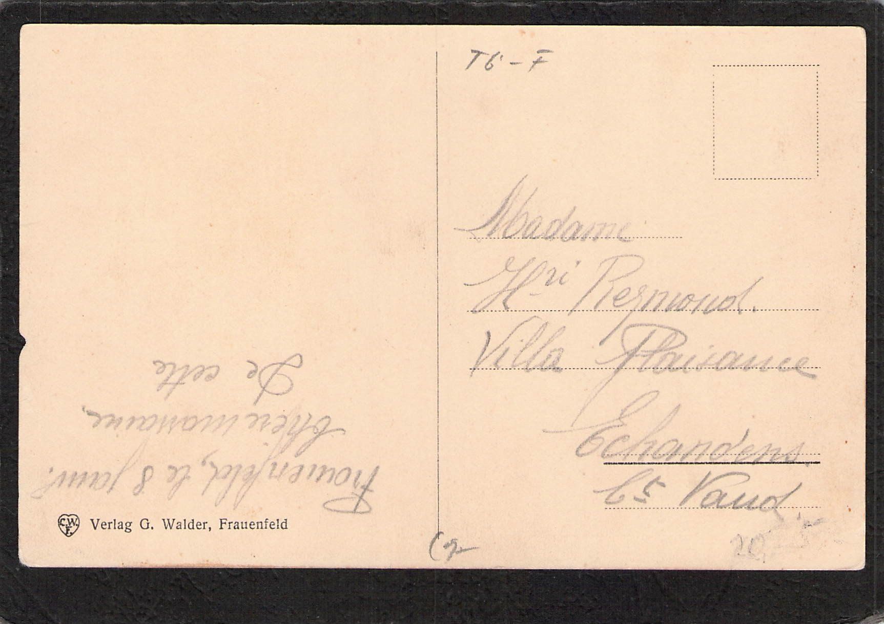 Cartoline postali: Frauenfeld TG – Usato da Reichenburg venduto da ibiza18 1