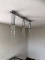 Deckenlampe Chrom mit Strass