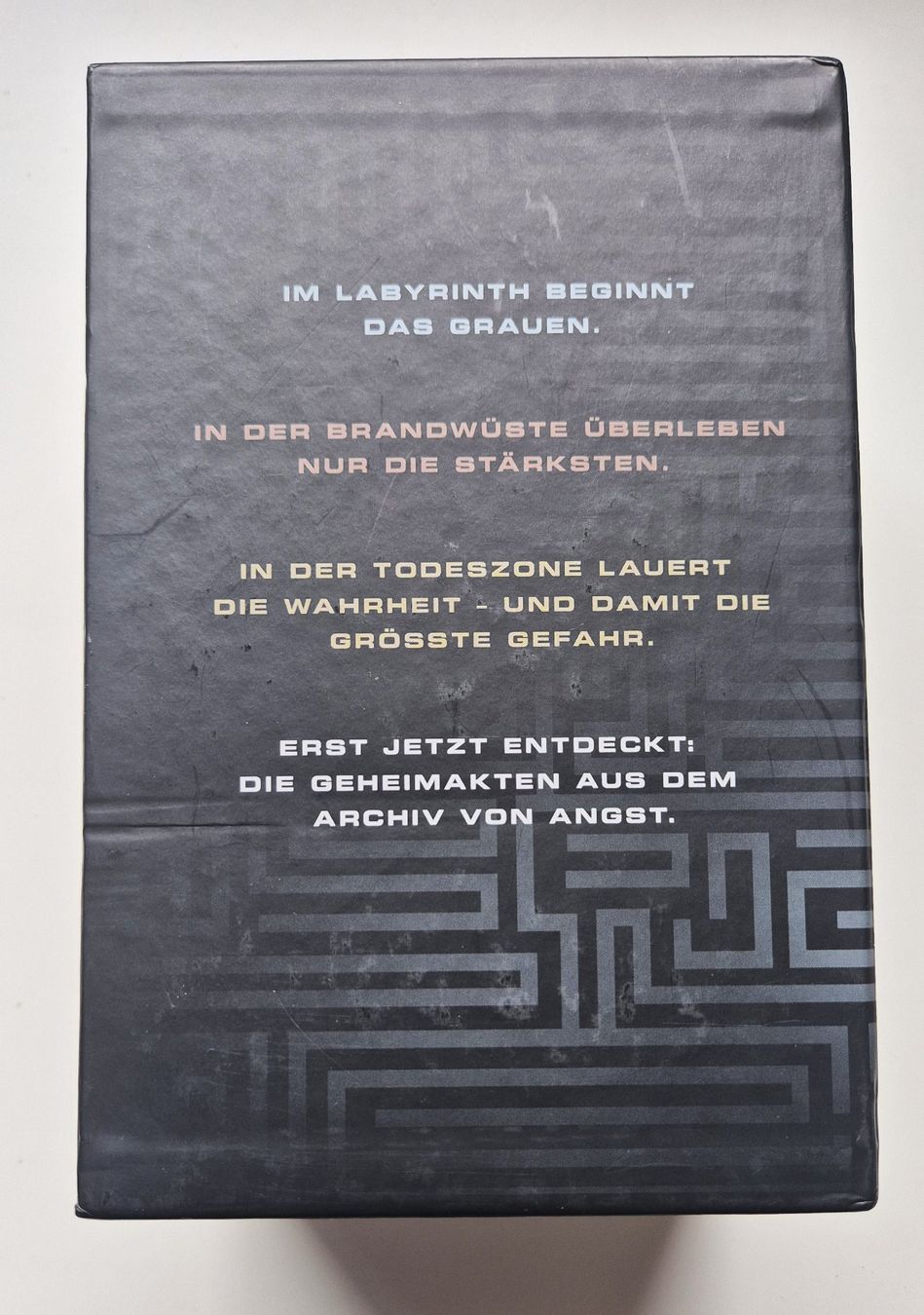 Bücher: MAZE RUNNER  ⚫  TRILOGIE  TRILOGY    im Schuber – Gebraucht aus Niederweningen von Obson 2