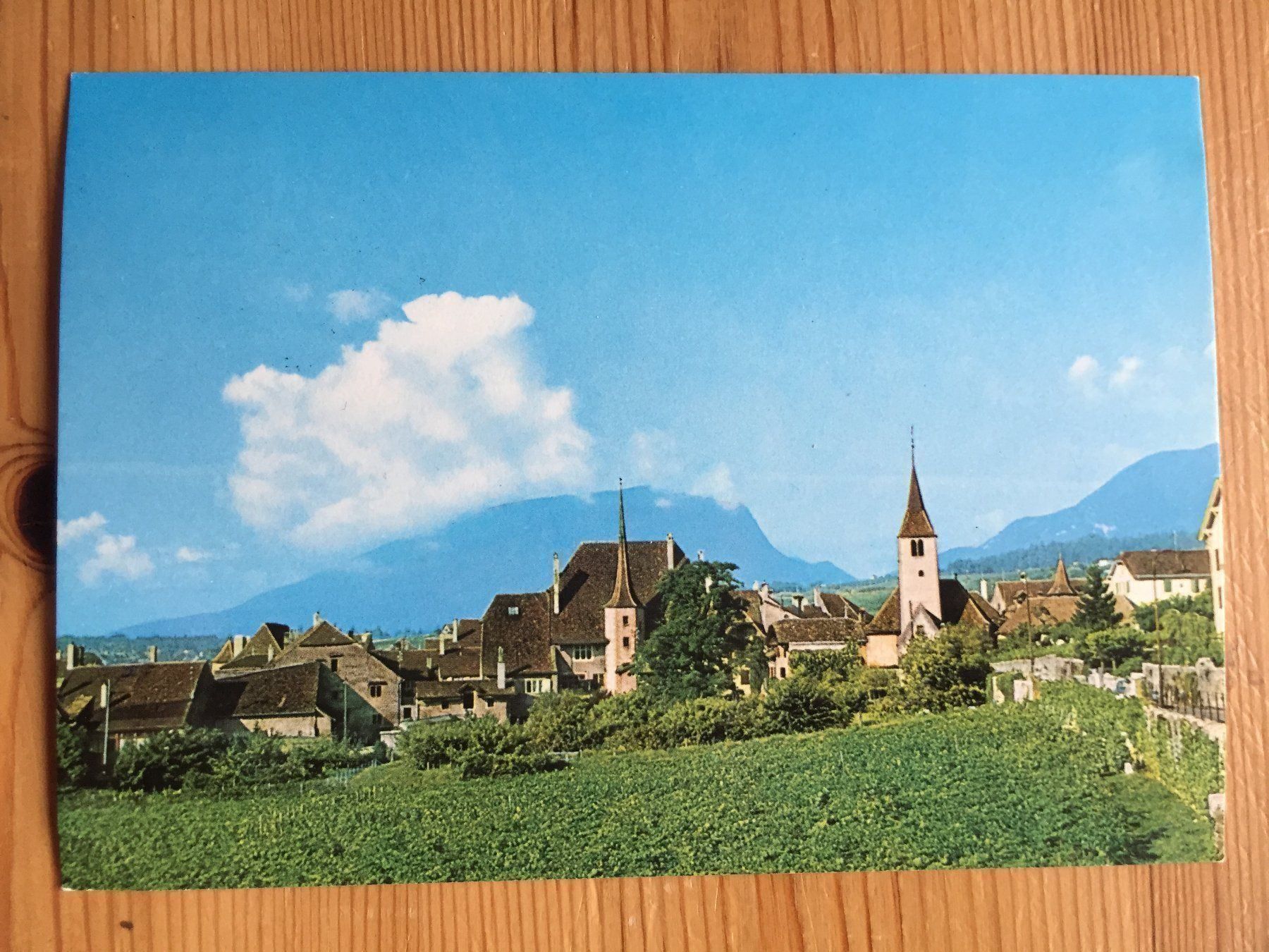 Cartoline postali: Auvernier - AK 1997 – Usato da Oberuzwil venduto da Henri09