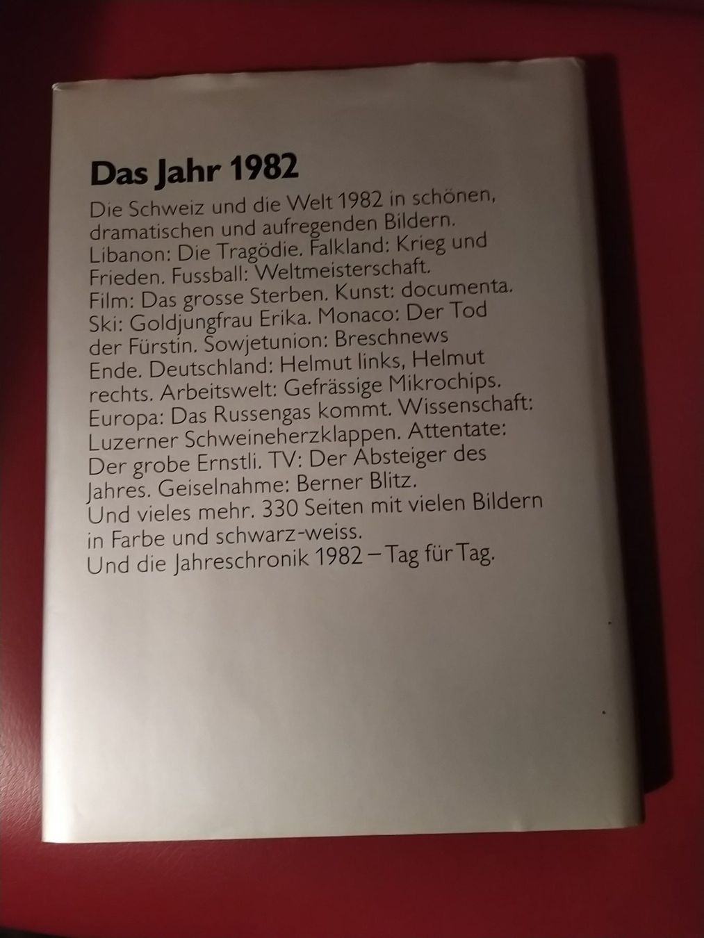 Libri: Buch des Jahres 1982 – Usato da Erlinsbach venduto da Felix_L. 1
