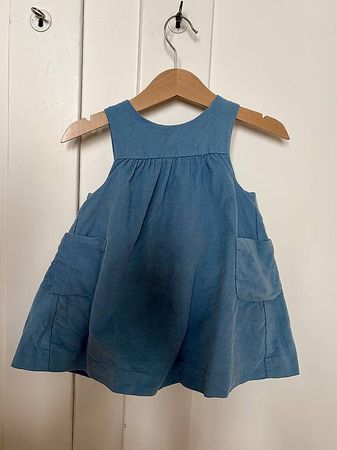 Blaues Cordkleid Jacadi - Gr. 81 - sehr guter Zustand