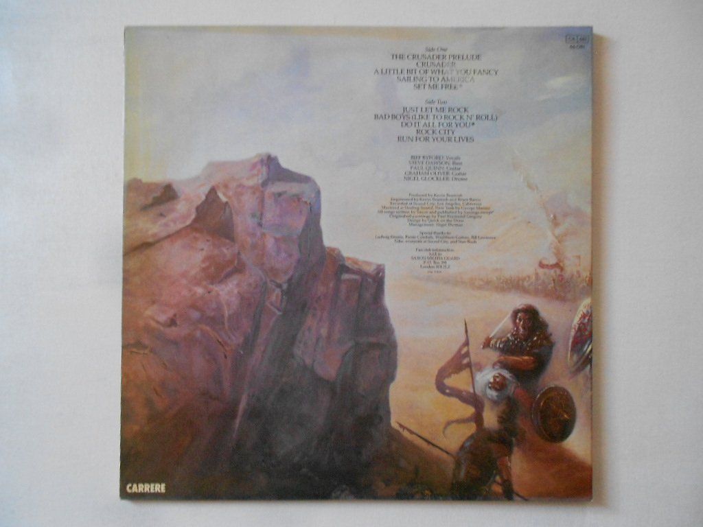 Vinyles: SAXON  -  CRUSADER – D'occasion à Bex par Giorgiob 1