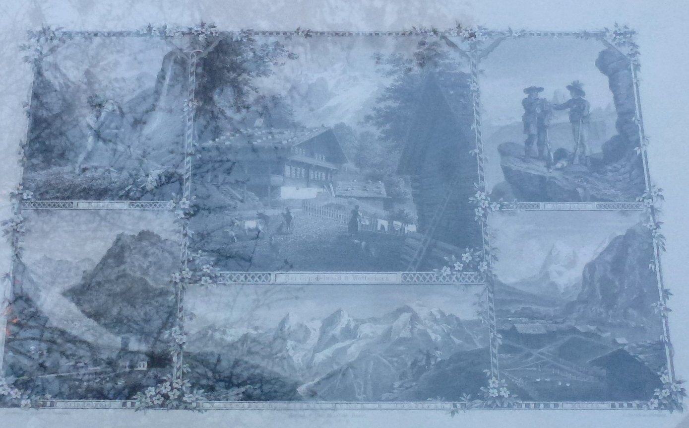 Incisioni: Wunderschönes Bild - Souvenir von Grindelwald – Usato da Walkringen venduto da Casablanca777 1