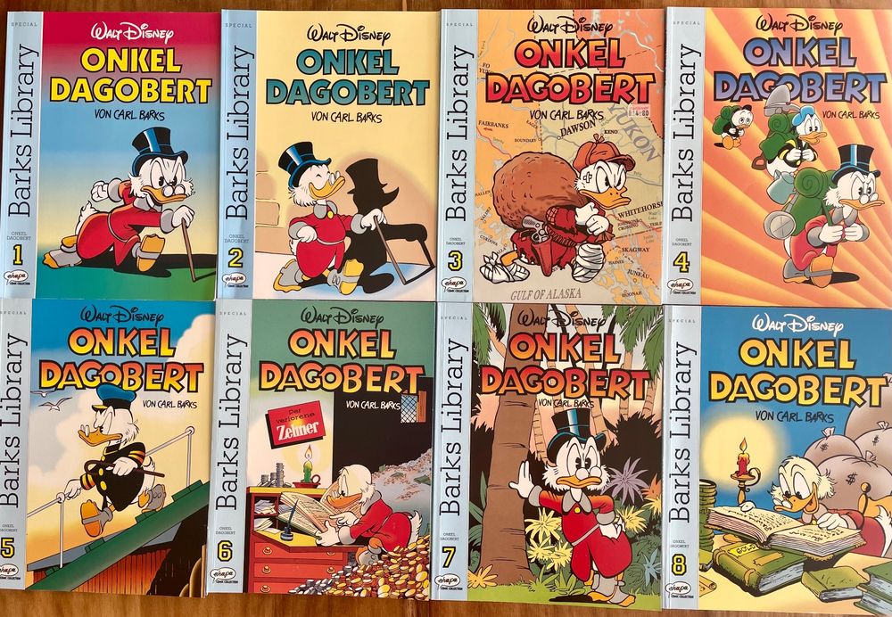 Vollständige Barks Library - Dagobert Duck - 38 Hefte (Gebraucht) in ...