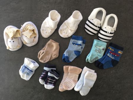 Lot de chaussettes 0-6 mois Babysockenset