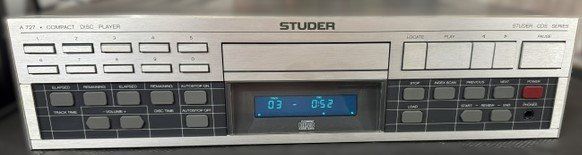 CDs: Studer A 727 CD Player – Gebraucht aus Suhr von Audiobruno