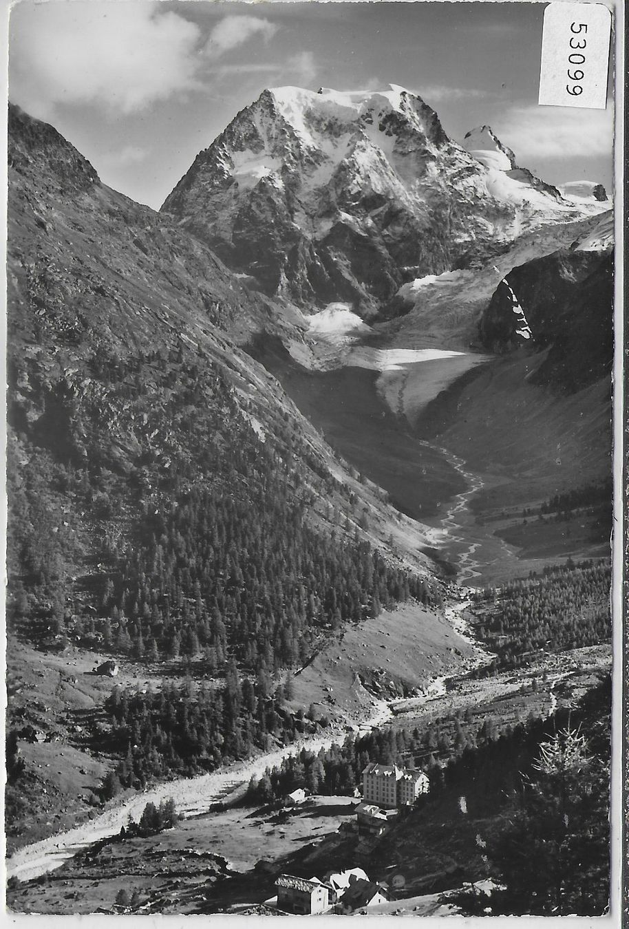 Cartoline postali: Arolla - Mont Collon – Usato da Ettingen venduto da Kartenplanet