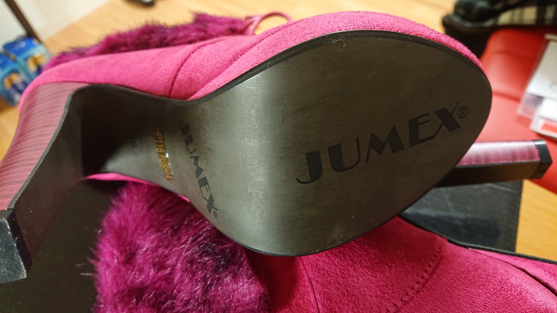 Scarpe da donna: Damenpumps in Rot, Grösse 36 – Nuovo e nell'imballaggio originale da Reinach BL venduto da Hampe45 5