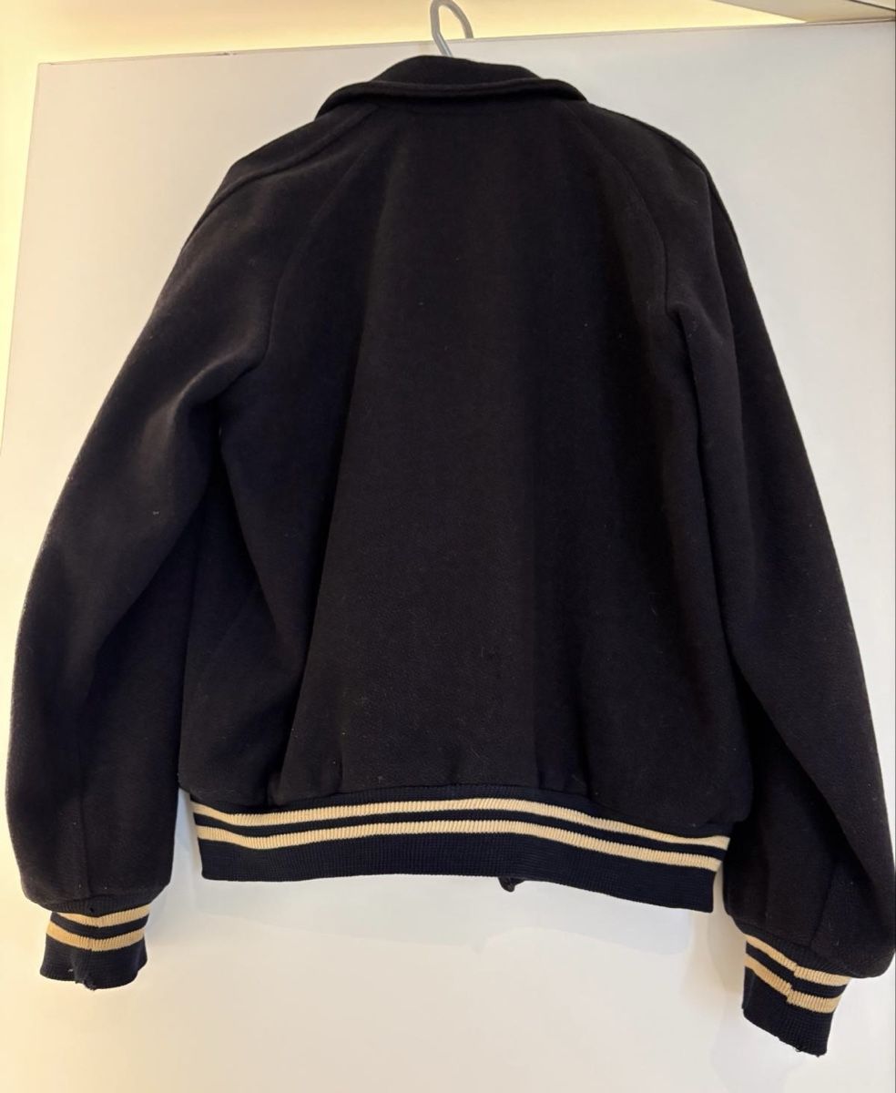 Giacche: Vintage Bomberjacke dunkelblau – Usato da Oberkirch LU venduto da mat_m5cj 1