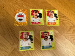 IRQ 1, 8, 16, 18 und 19 Panini FIFA World Cup WM 2026