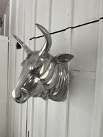 XL Bullenkopf aus Aluminium
