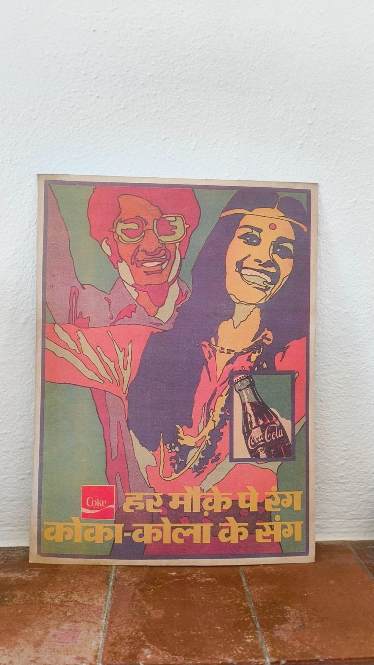 Foto & Immagini: Vintage Coca-cola poster – Usato da Pedrinate venduto da Abitandmore