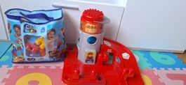 Mega Bloks Bauset + auto garage mit Fahrstu, ab 1 Jahr, Top!