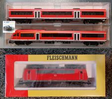 Fleischmann - "modus" Zug mit BR 141 DB - 3-teilige RARITÄT!