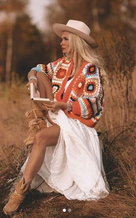 🤩MANGO HÄKEL-CARDIGAN MULTI-COLOR NEU & MISSONI P.