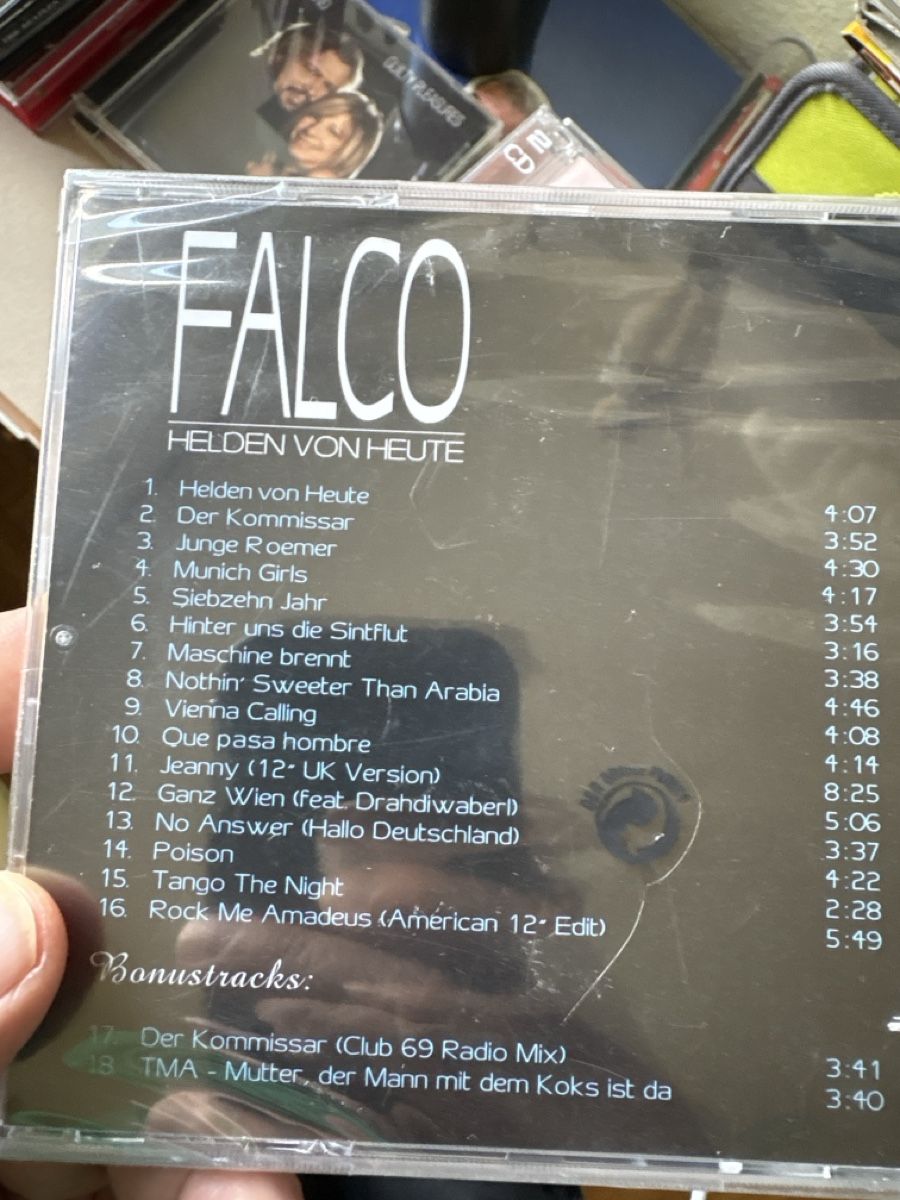 CDs: Falco Helden von heute – Neu und originalverpackt aus Schaffhausen von Reporter 1