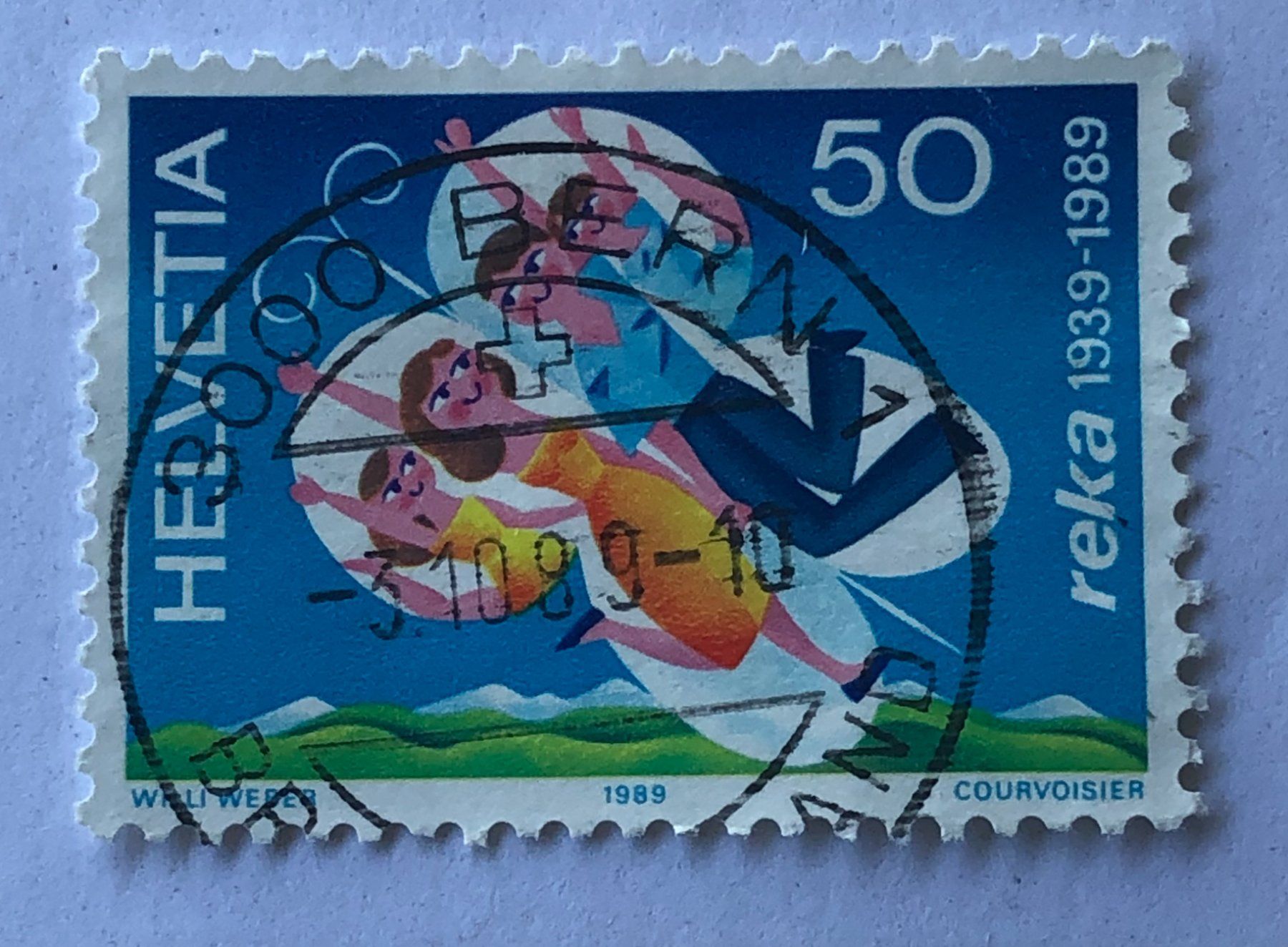 Alle Briefmarken: Nr. 778 GESTEMPELT BERN 1989   – Gebraucht aus Aarau von Billa007