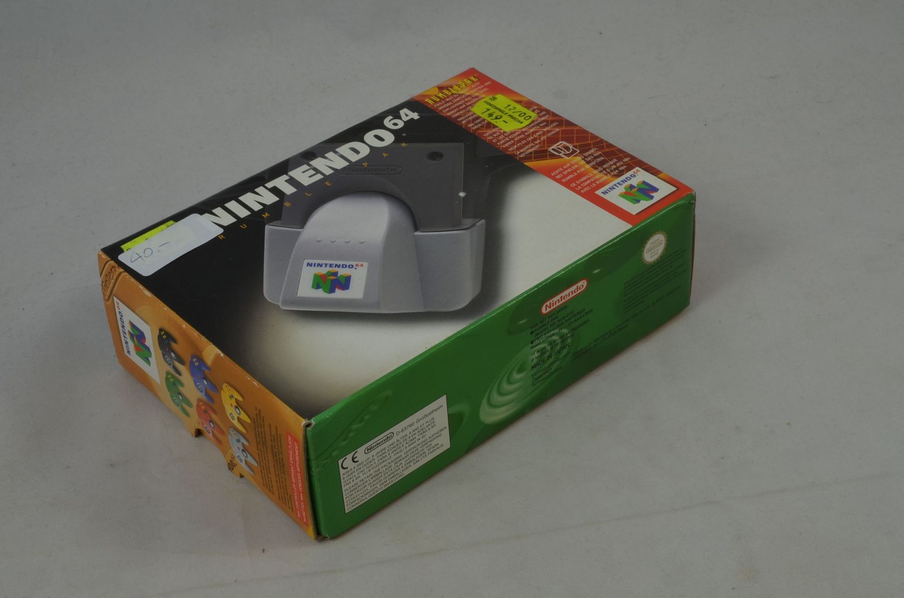 Altri accessori: N64 Rumble Pack mit OVP – Usato da Buchs AG venduto da SellAndBuyX 3