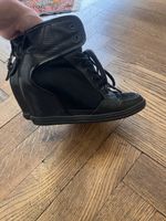 Hogan Rebel Keilabsatz-Sneakers, schwarz, Gr. 38, Top!