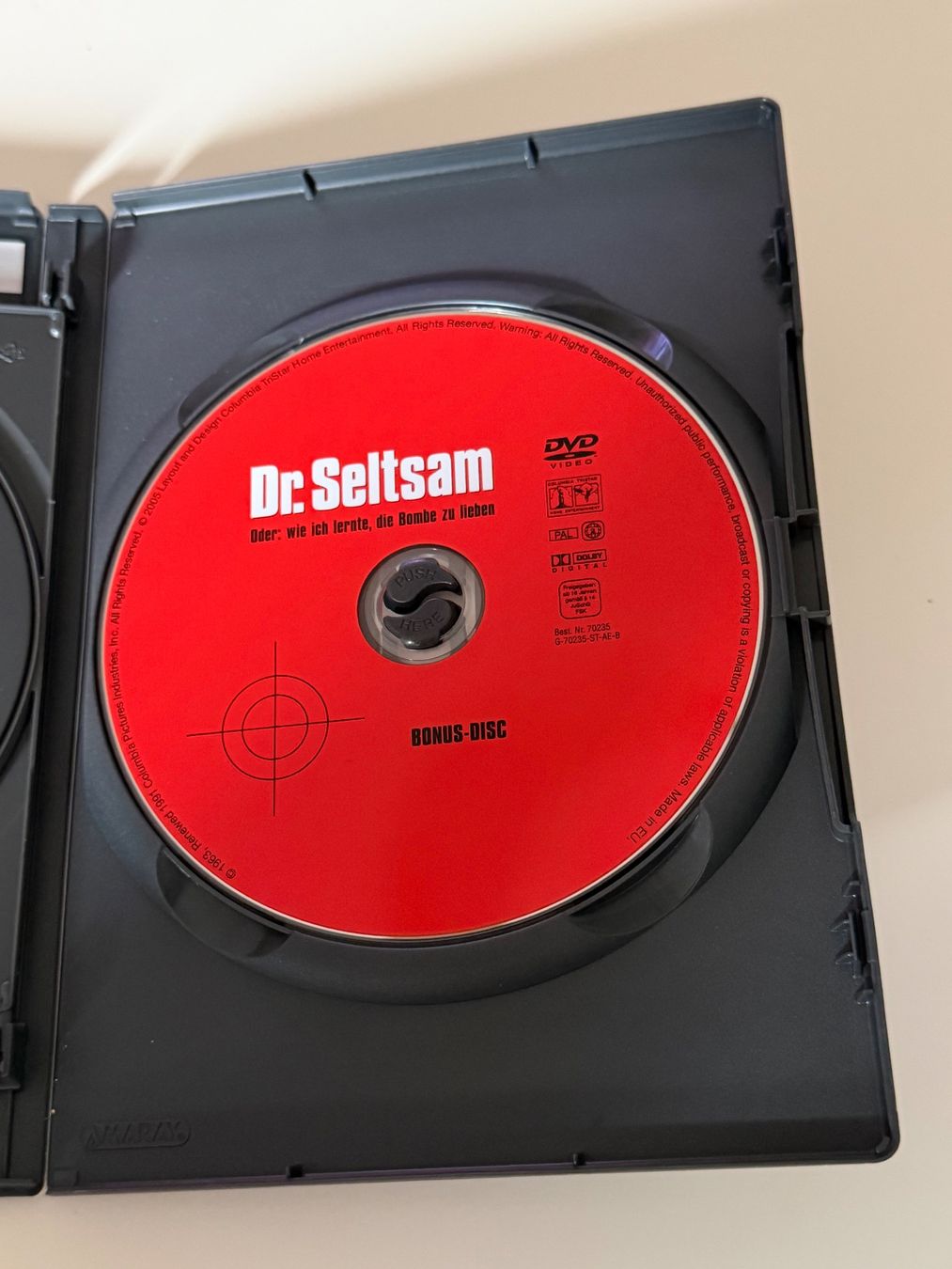 Tutti i DVDs: Dr. Seltsam 40th Anniversary Edition DVD 2-Disc – Usato da Altstätten SG venduto da sheamus 3