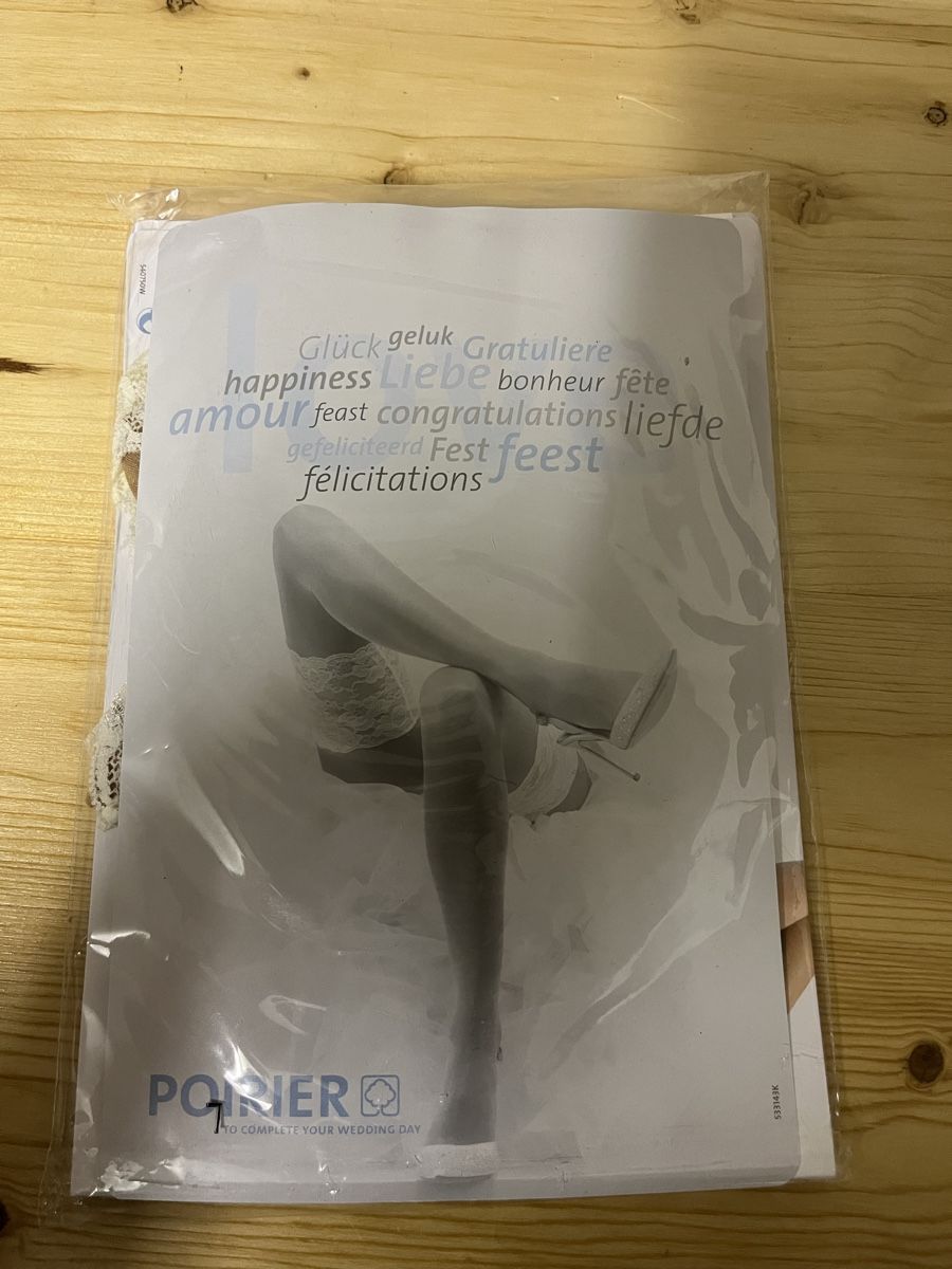 Altra biancheria intima: Neue Poirier Brauthose Grösse 40/42 Spitze Ivory – Nuovo e nell'imballaggio originale da Jonen venduto da tan_c7mk 1