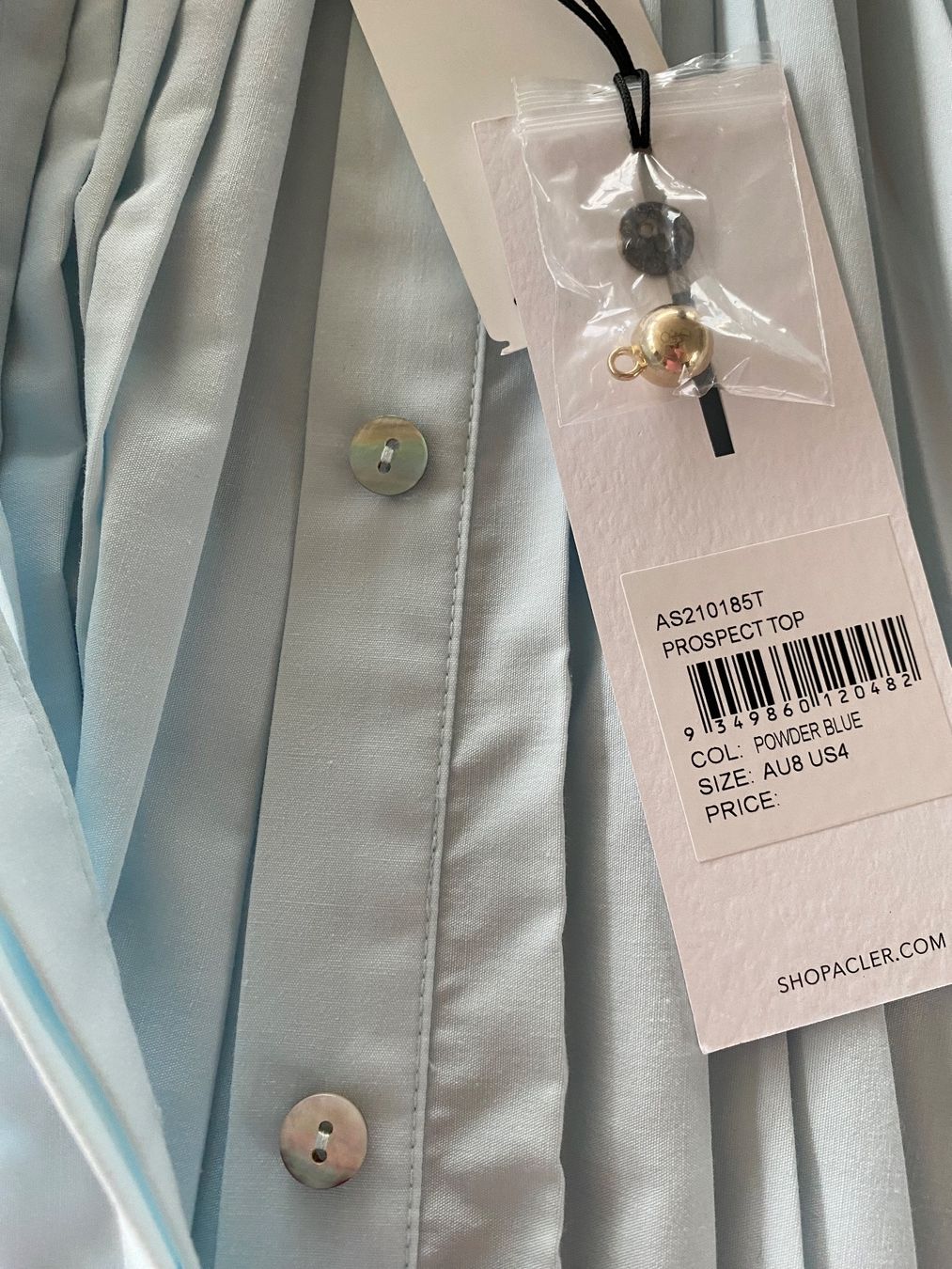 Camicette: Bluse Acler Gr. 36 Blau Neu! – Usato da Herrliberg venduto da Fashionista_8 5