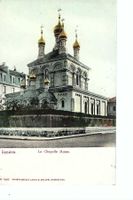 Genf - Genève: La Chapelle Russe, russische Kapelle